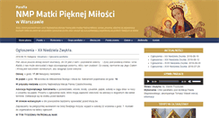 Desktop Screenshot of pieknamilosc.waw.pl